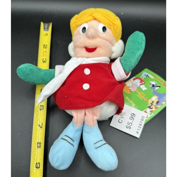 New 1999 CVS Stuffins 8" Plush KAREN Doll FROSTY THE SNOWMAN Stuffed Animal Toy - Picture 2 of 7